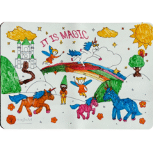 Unicorn Kingdom Small Mat – Individual