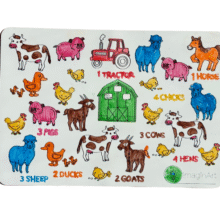 Farm Small Placemat – Individual