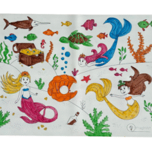 Mermaids Large Mat – Individual
