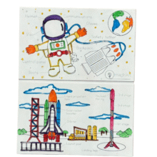 Exploring Space Large Folding Mat – Individual