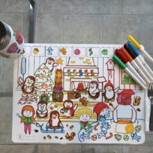 Christmas Party Mat